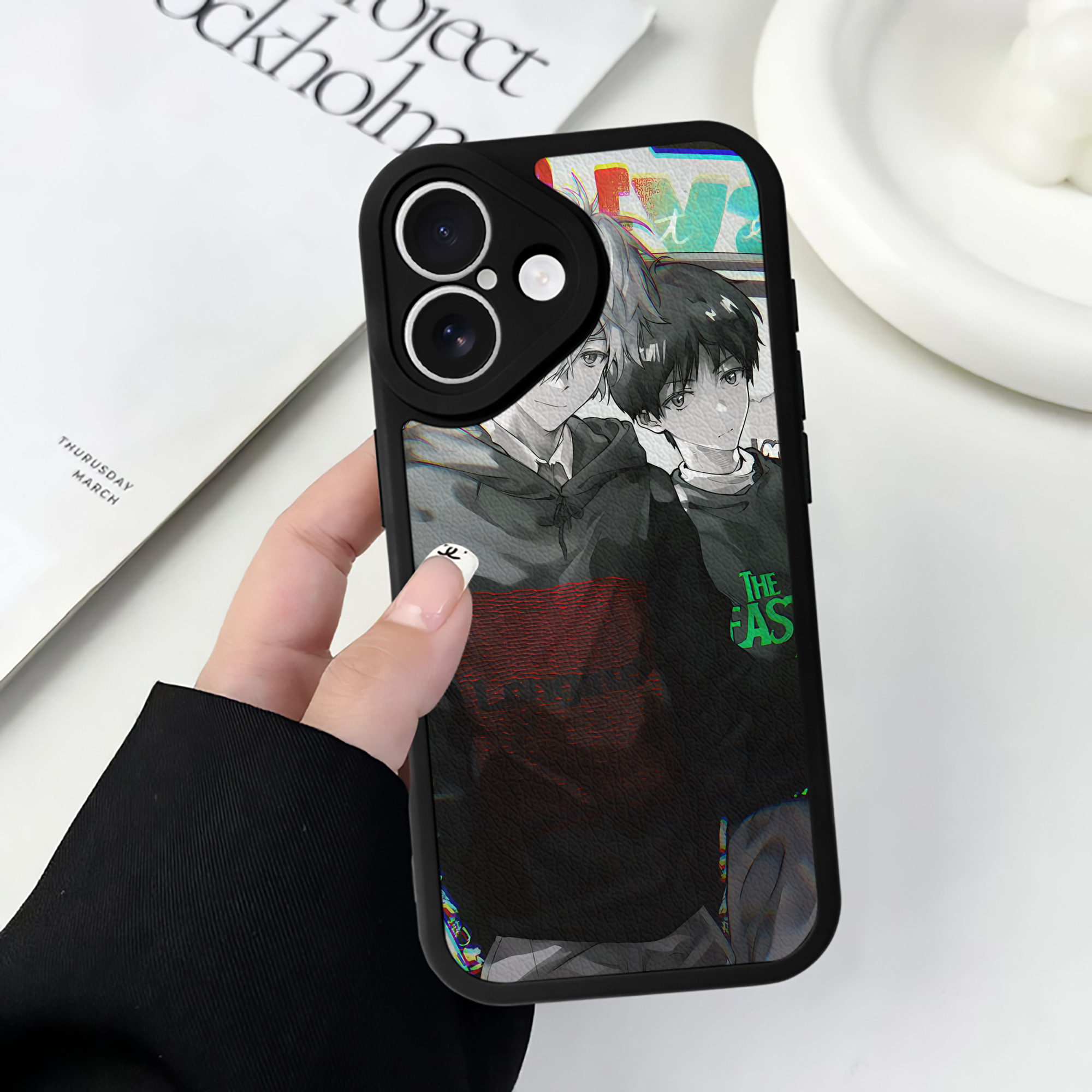 （画像用） EVA 新世紀エヴァンゲリオン 【iPhone 16シリーズ対応】シリコンスマホケース（レザー調） 材質：シリコン